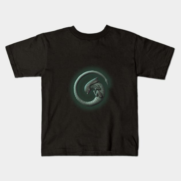 Alien on Board - Cool Kids T-Shirt by adam@adamdorman.com